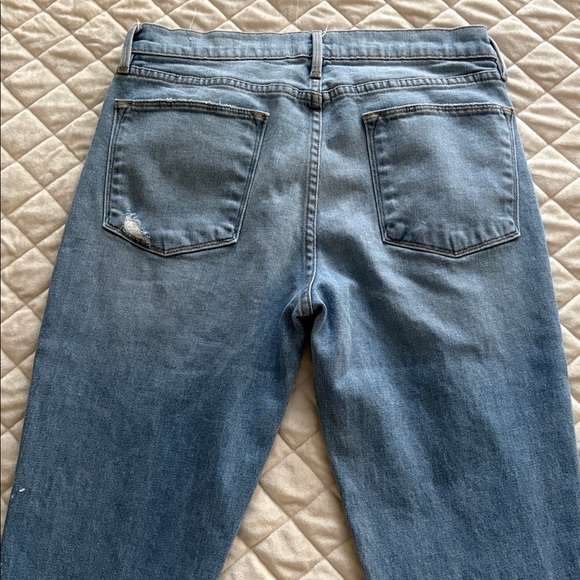 FRAME Le High Straight  Size 30 Cropped High Rise - Picture 2 of 5